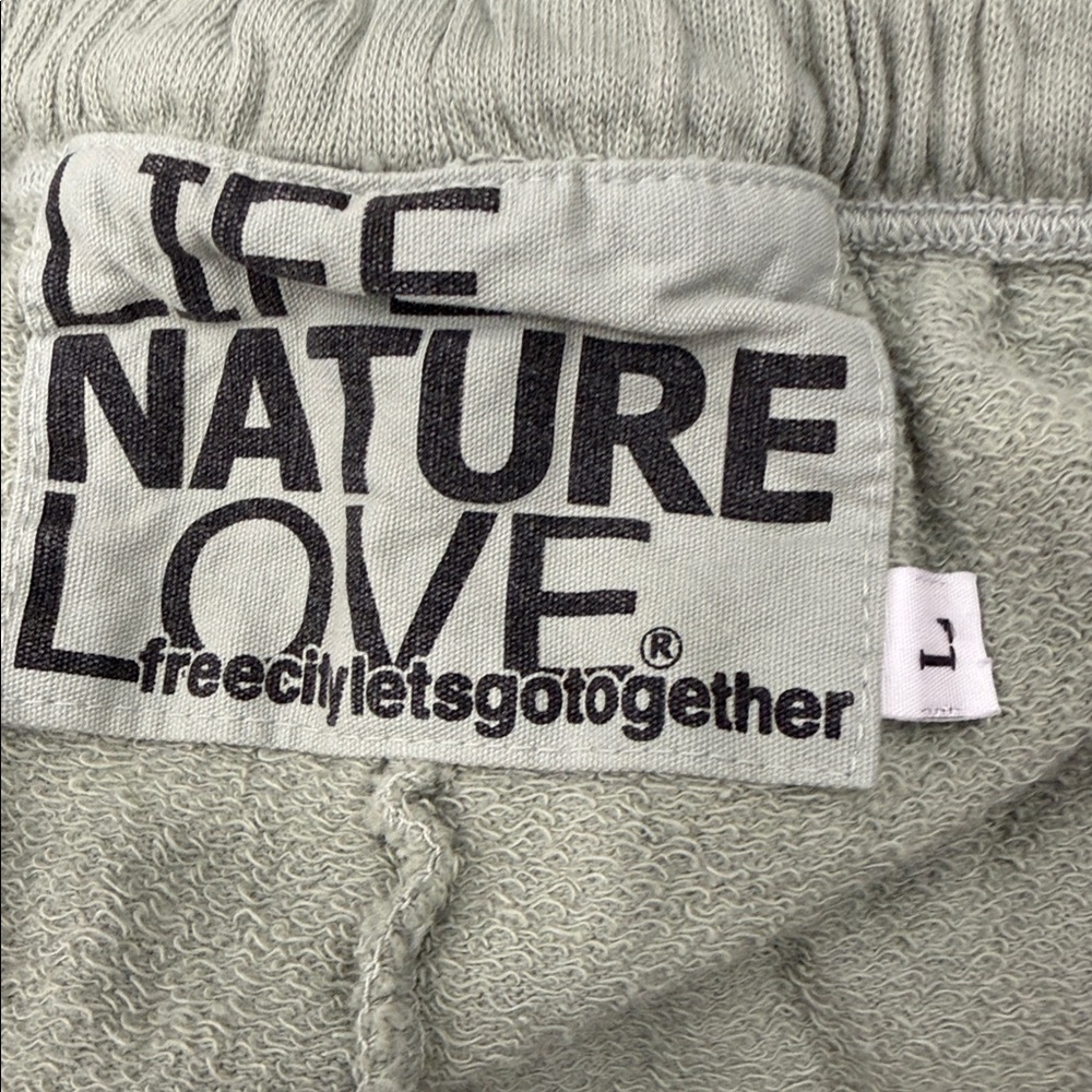 freecity Women's Light Green Joggers sweatpants L - Picture 8 of 9